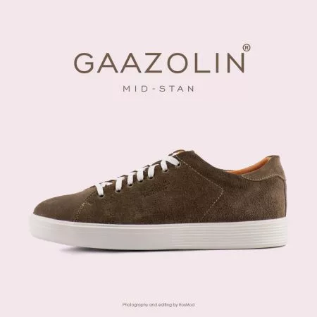 کتانی گازولین مید-استن زیتونی جیر - GAAZOLIN MID-Stan Olive