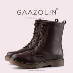 بوت پترولیوم گازولین شکلاتی – GAAZOLIN Petroleum Boots Dark Chocolate