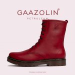 بوت پترولیوم گازولین سرخابی – GAAZOLIN Petroleum Boots Solid Pink