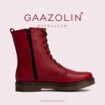 بوت پترولیوم گازولین سرخابی – GAAZOLIN Petroleum Boots Solid Pink