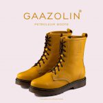 بوت پترولیوم گازولین خردلی – GAAZOLIN Petroleum Boots Mustard