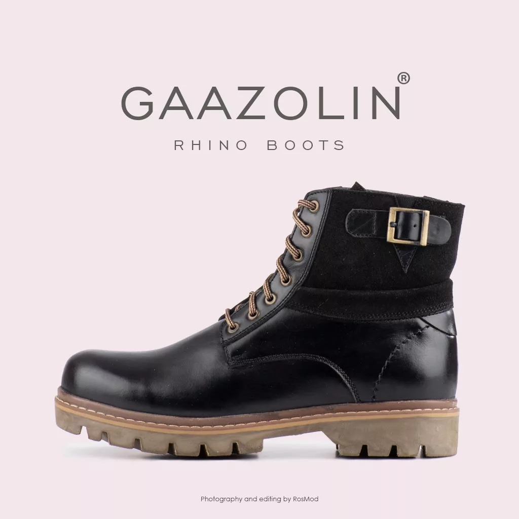 بوت راینو گازولین مشکی - GAAZOLIN Rhino Boots BLK