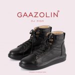 کتانی ساقدار دی جی گازولین تمام مشکی – GAAZOLIN High DJ Full Blk Sneakers