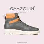 کتانی ساقدار دی جی گازولین طوسی – GAAZOLIN High DJ GRY Sneakers