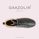 کتانی ساقدار دی جی گازولین طوسی – GAAZOLIN High DJ GRY Sneakers