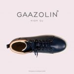 کتانی ساقدار دی جی گازولین سرمه ای – GAAZOLIN High DJ NVY Sneakers