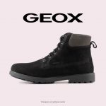 بوت - Geox Hiking Boots Norwolk Black