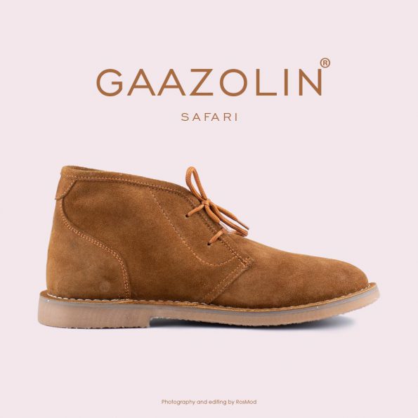 کفش صحرایی سافاری گازولین شتری – GAAZOLIN Safari Veldskoen Shoes Saraban