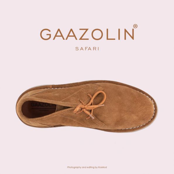کفش صحرایی سافاری گازولین شتری – GAAZOLIN Safari Veldskoen Shoes Saraban