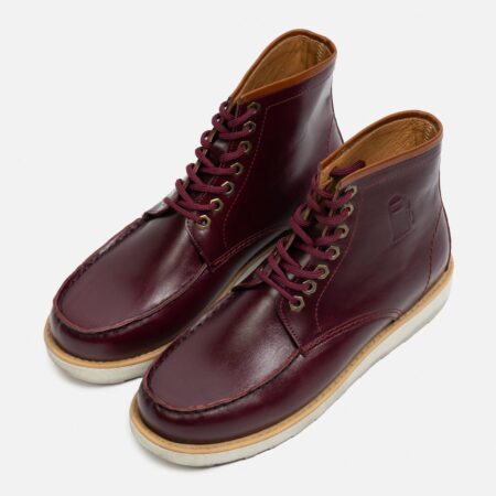 بوت گاراژ گازولین زرشکی - GAAZOLIN Garage Boots Cherry Red