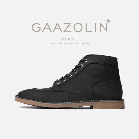 بوت ژیان گازولین زغالی - GAAZOLIN Dyane Boots Captain Black