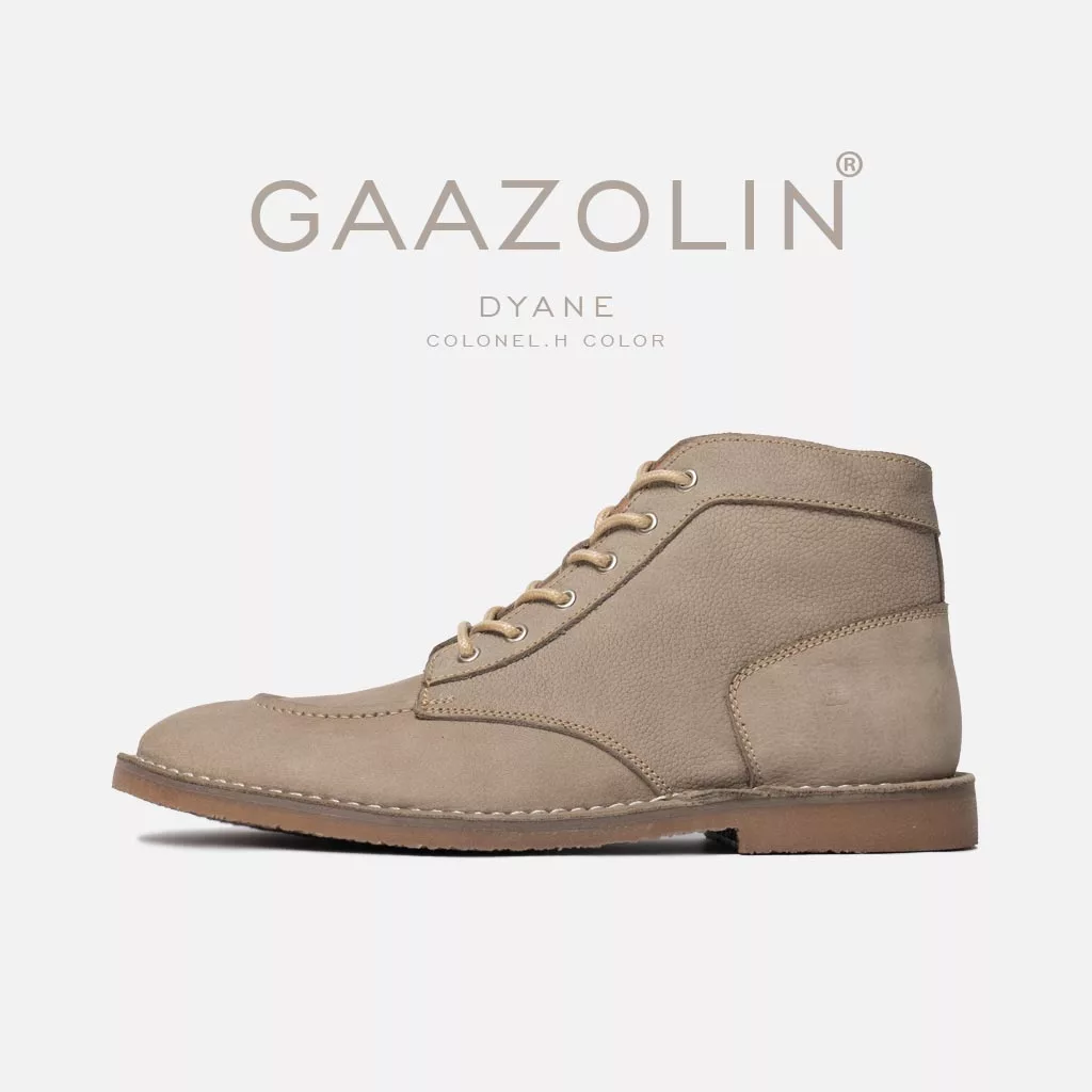 بوت ژیان گازولین خاکی - GAAZOLIN Dyane Boots Colonel