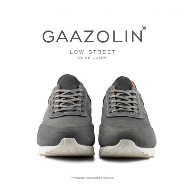 کتانی بدون ساق استریت گازولین اکسید - GAAZOLIN Low Street Blue Oxide