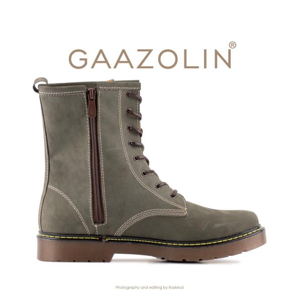 بوت پترولیوم گازولین زیتونی - GAAZOLIN Petroleum Boots Olive Land