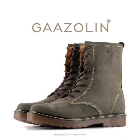 بوت پترولیوم گازولین زیتونی - GAAZOLIN Petroleum Boots Olive Land