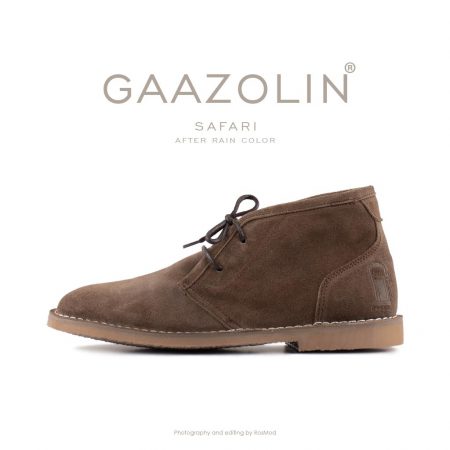 کفش صحرایی سافاری گازولین گلی - GAAZOLIN Safari Veldskoen Shoes After Rain