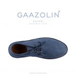 کفش صحرایی سافاری گازولین آبی اقیانوس – GAAZOLIN Safari Veldskoen Shoes Ocean Blue