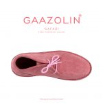 کفش صحرایی سافاری گازولین صورتی چرک – GAAZOLIN Safari Veldskoen Shoes Pink Panther