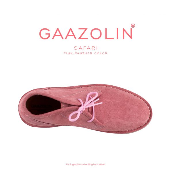 کفش صحرایی سافاری گازولین صورتی چرک - GAAZOLIN Safari Veldskoen Shoes Pink Panther