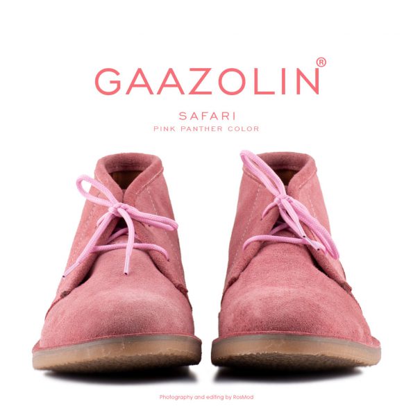کفش صحرایی سافاری گازولین صورتی چرک - GAAZOLIN Safari Veldskoen Shoes Pink Panther