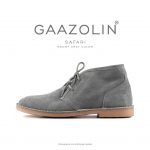 کفش صحرایی سافاری گازولین طوسی برفی – GAAZOLIN Safari Veldskoen Shoes Snowy Grey