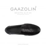 اسلیپ-آن بریژیت گازولین مشکی – GAAZOLIN Brigitte Slip-on Black Shine Color