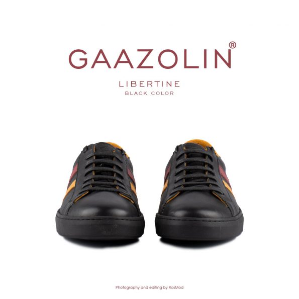 کتانی لیبرتین گازولین مشکی - GAAZOLIN Libertine Sneakers Black Color