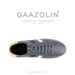 کتانی لیبرتین گازولین طوسی – GAAZOLIN Libertine Sneakers Grey Color