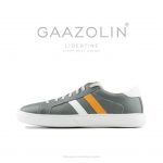 کتانی لیبرتین گازولین طوسی روشن – GAAZOLIN Libertine Sneakers Light Grey Color