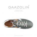 کتانی لیبرتین گازولین طوسی روشن – GAAZOLIN Libertine Sneakers Light Grey Color