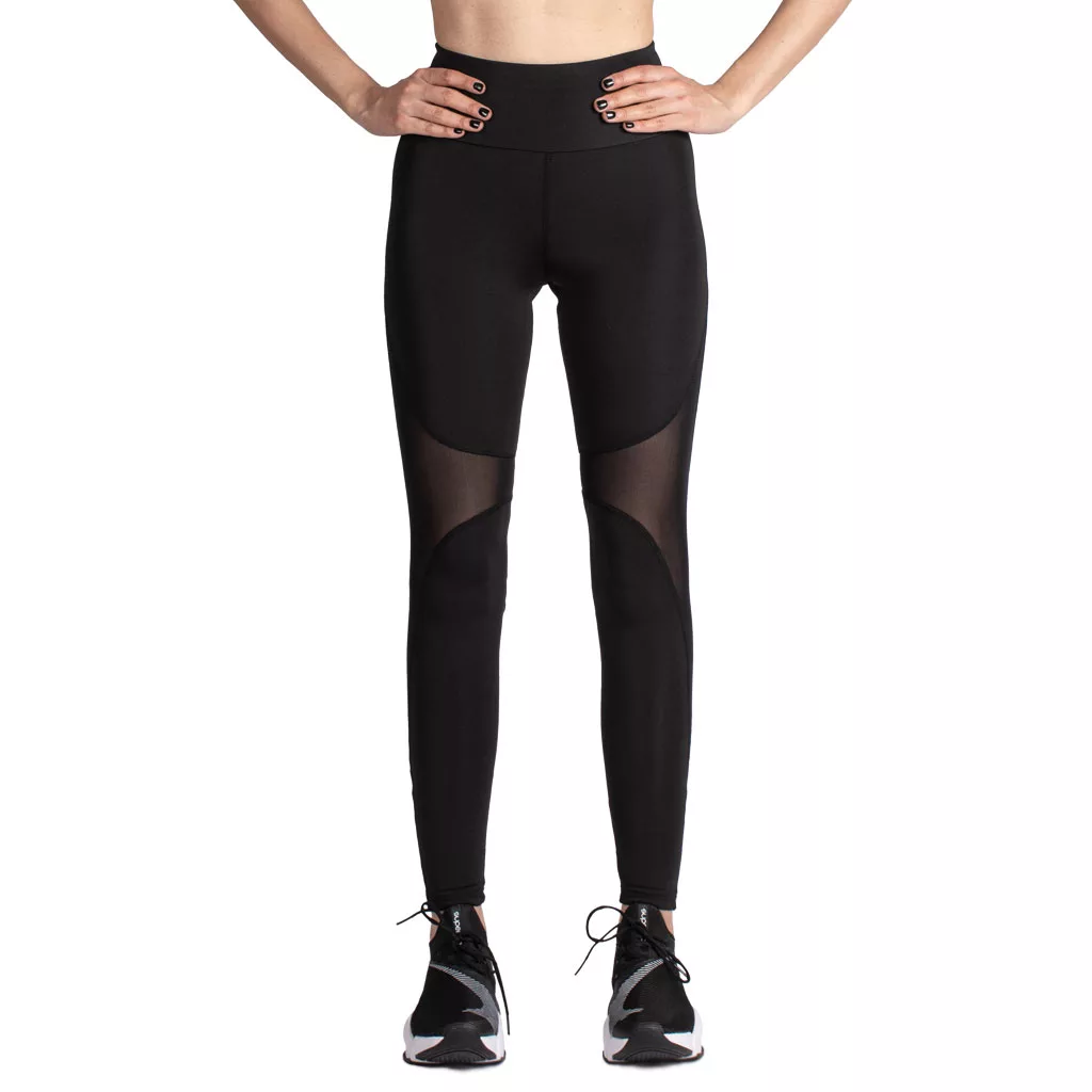 لگ اسلیم ورزشی مشکی/مشکی - 24644 Agi Slimming Sportive Leggings Siyah/Siyah