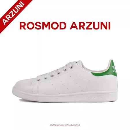 کتانی آدیداس استن اسمیت سفید سبز - Adidas Stan Smith White/Green
