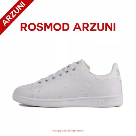 کتانی آدیداس استن اسمیت تمام سفید - Adidas Stan Smith White/White