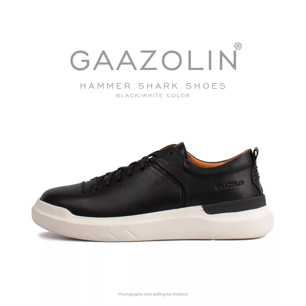 کتانی هامر شارک گازولین مشکی - GAAZOLIN Hammer Shark Black/White Color