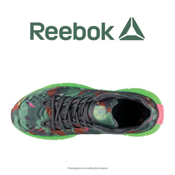 رانینگ زنانه ریباک زیگ کینتیکا ارتشی - Reebok Zig Kinetica Camouflage/Army green