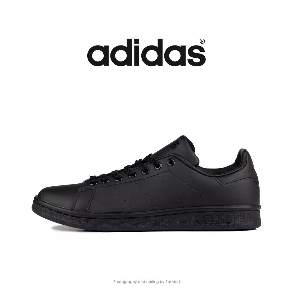 کتانی آدیداس استن اسمیت تمام مشکی - Adidas Stan Smith Core Black