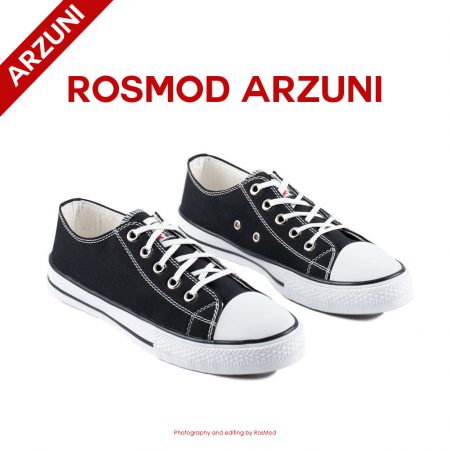 کتانی کانورس آل استار ساق کوتاه مشکی سفید - Converse All Star OX Black/White
