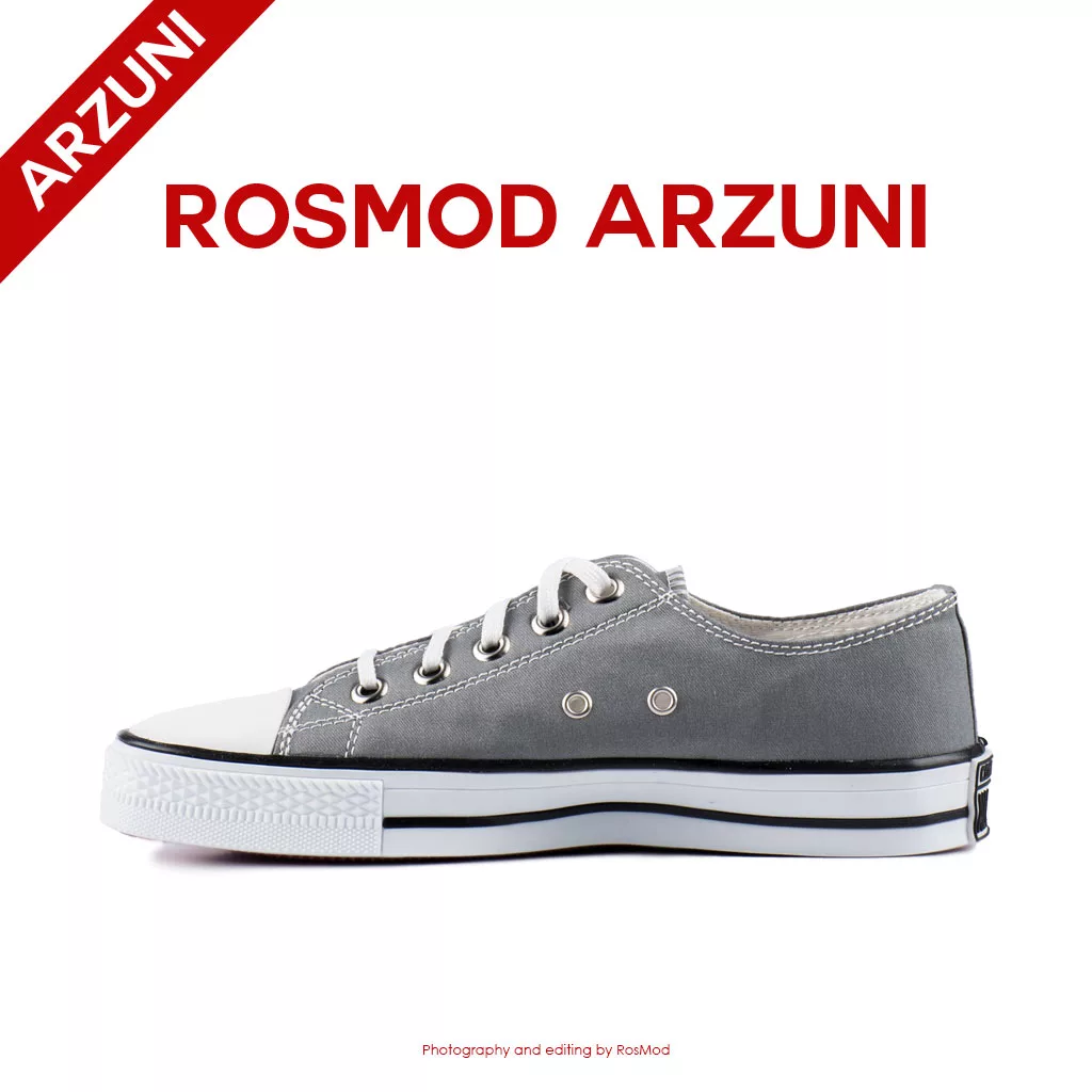 کتانی کانورس آل استار ساق کوتاه طوسی - Converse All Star OX Grey White