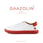 کتانی دریفت گازولین سفید قرمز - GAAZOLIN Drift Sneakers White Red Color
