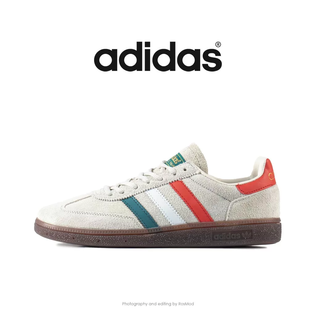 کتانی آدیداس اسپزیال شیری - Adidas Handball Spezial St. Patrick's Clear Brown/White Gold