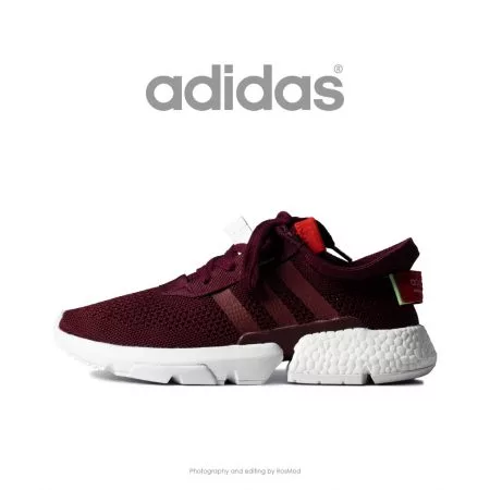 رانینگ آدیداس زنانه زرشکی تیره - Adidas POD S3.1 Burgundy