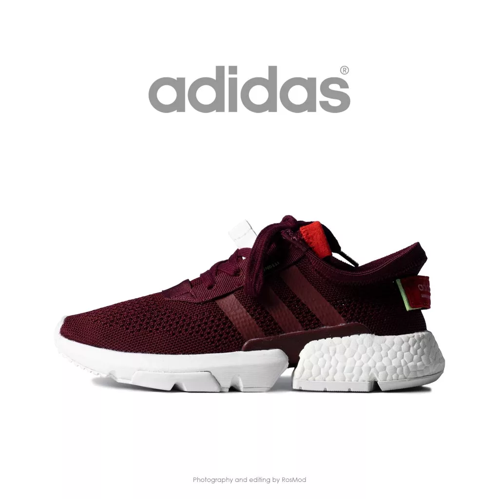رانینگ آدیداس زنانه زرشکی تیره - Adidas POD S3.1 Burgundy