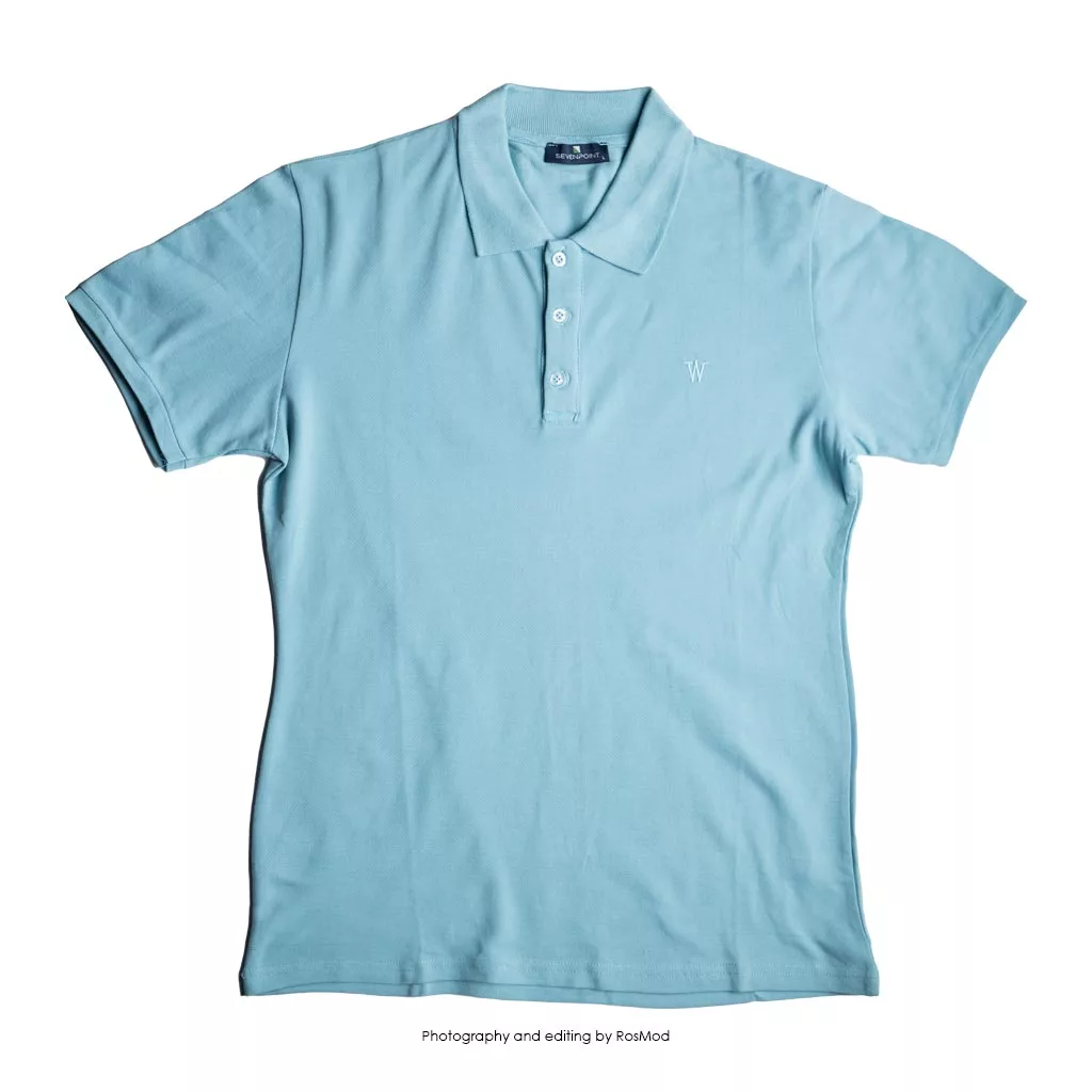 پولوشرت آبی کمرنگ سون پوینت- Seven point polos Middle Blue