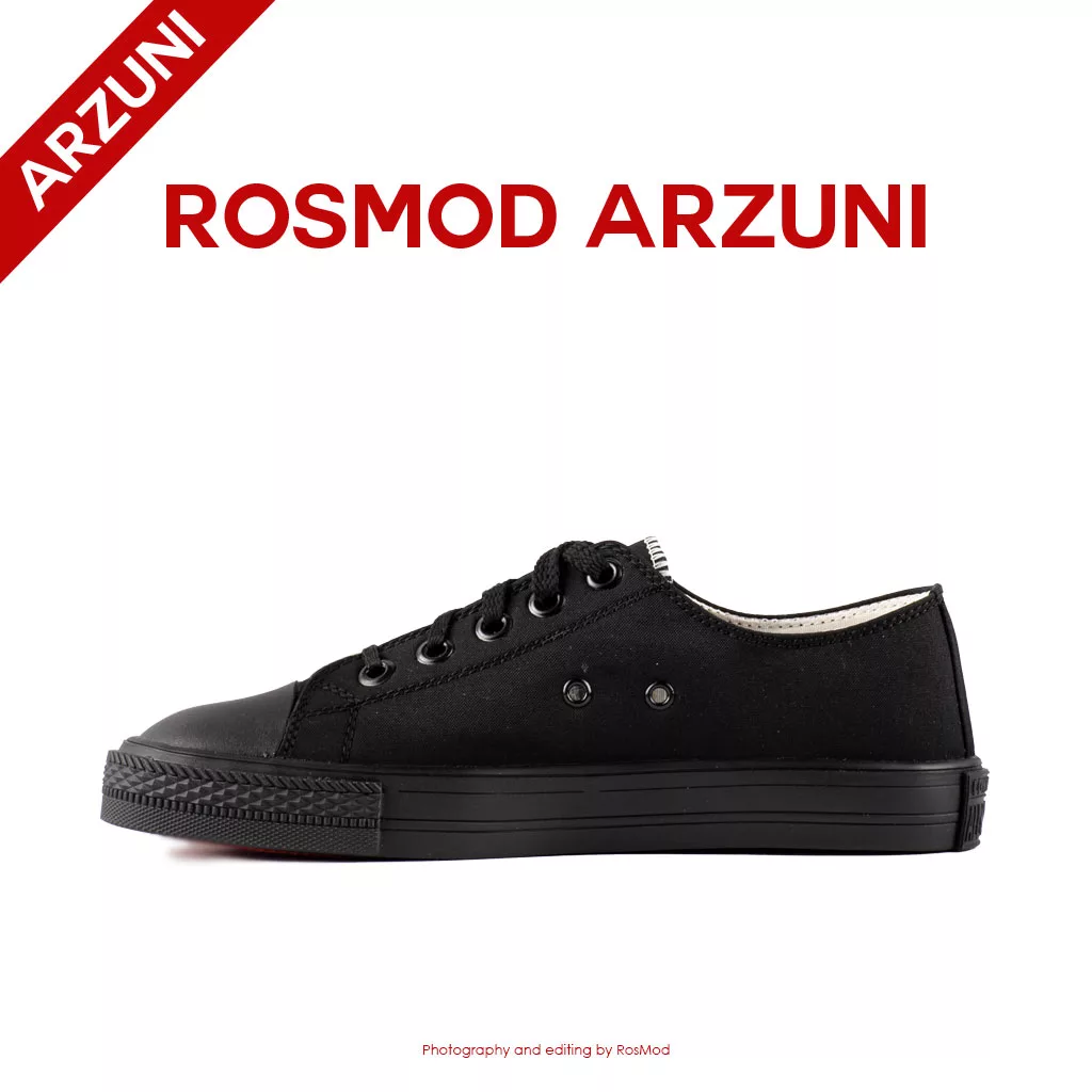 کتانی کانورس آل استار ساق کوتاه تمام مشکی - Converse All Star OX Black/Black