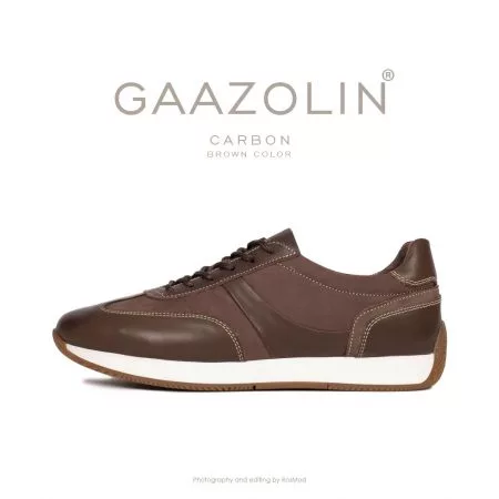کتانی کربن گازولین شکلاتی - GAAZOLIN Carbon Sneakers Brown
