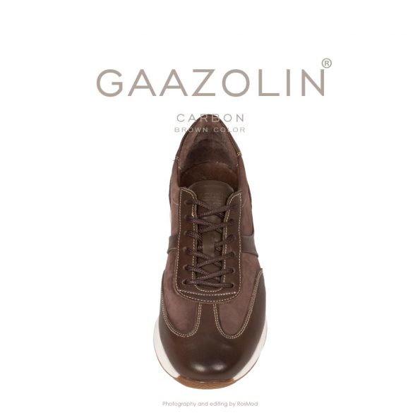 کتانی کربن گازولین شکلاتی - GAAZOLIN Carbon Sneakers Brown