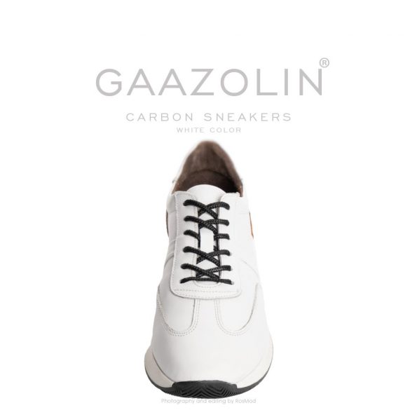 کتانی کربن گازولین سفید - GAAZOLIN Carbon Sneakers White