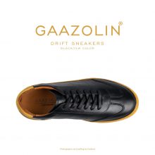 کتانی دریفت گازولین مشکی زرد - GAAZOLIN Drift Sneakers Black Yellow Color