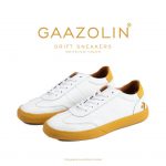 کتانی دریفت گازولین سفید زرد – GAAZOLIN Drift Sneakers White Yellow Color