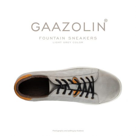 کتانی فانتین گازولین طوسی روشن - GAAZOLIN Fountain Sneakers Light Grey